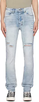 Blue Chitch Enjoy Trashed Jeans Ksubi