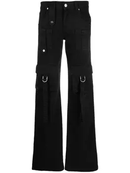 Blumarine джинсы карго, черный