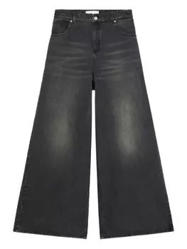 Blumarine джинсы с эффектом потертости, серый