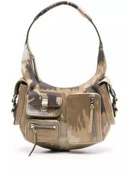 Blumarine сумка на плечо Cargo, серый