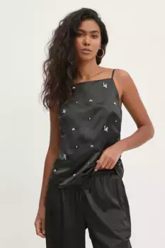Блуза Abercrombie & Fitch, черный