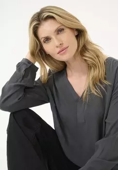 Блуза AMBER Kaffe, черный