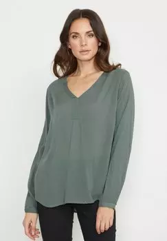 Блуза AMBER LS Kaffe, зеленый бальзам