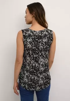 Блуза AMBER PRINTED Kaffe, черный