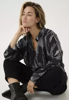 Блуза BATWING SLEEVES Kaffe, черный
