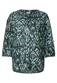 Блуза CECIL, цвет Mint/Dark green