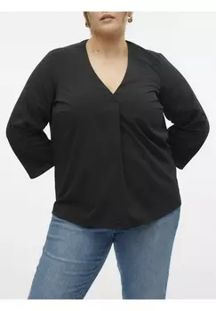 Блуза CEVA Vero Moda Curve, черный