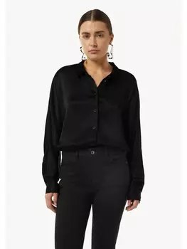 Блуза comma Bluse langarm, черный