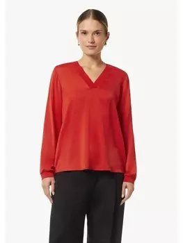 Блуза comma Bluse langarm, красный