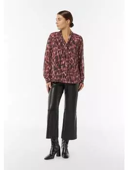 Блуза comma Bluse langarm, красный