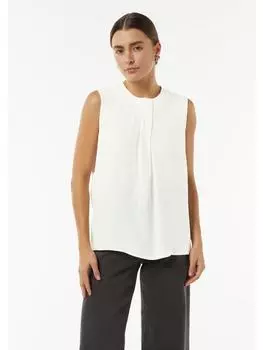 Блуза comma Bluse rmellos, белый