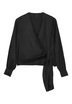 Блуза CROIS AVEC CEINTURE Calliope, черный