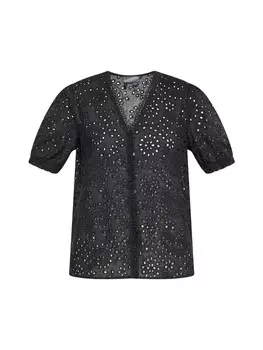 Блуза DreiMaster Vintage Bluse, черный