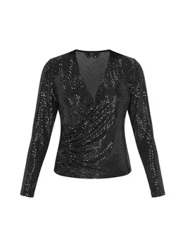 Блуза faina Blouse, черный
