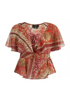 Блуза faina Blouse, цвет Red/Burgundy