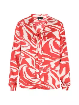 Блуза faina Blouse, цвет rot wollweiss