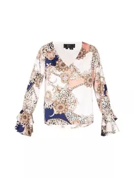 Блуза faina Blouse, синий