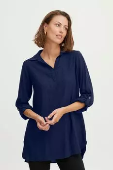 Блуза Fransa Longshirt, синий