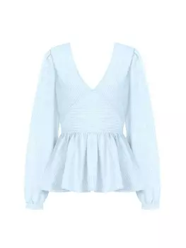 Блуза Freshlions Freizeitbluse Brielle, синий