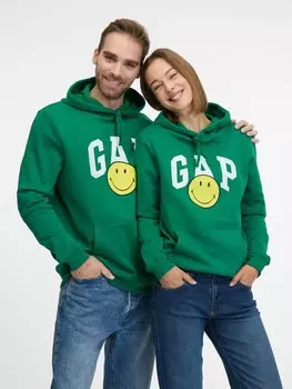 Блуза Gap, зеленый