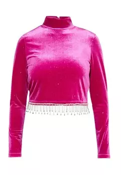Блуза GLITZER AUS STRETCH CASPIO faina, розовый