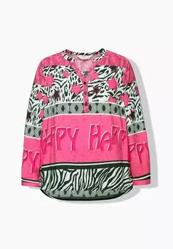Блуза HAPPY PATTERNS LONG SLEEVES Angel of Style, розовый