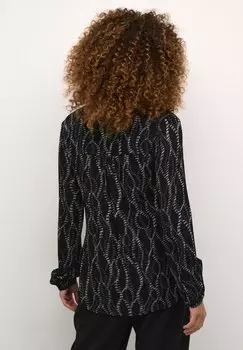 Блуза KAAMBER PRINTED Kaffe, черный
