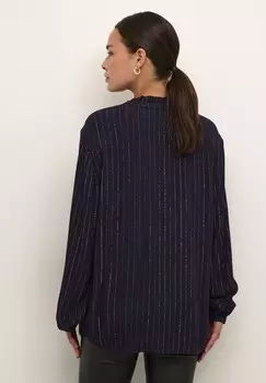 Блуза KALIV FLOUNCE Kaffe, темно-фиолетовый