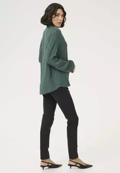 Блуза KALIV FLOUNCE Kaffe, зеленый
