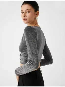 Блуза KOTON, серебряный