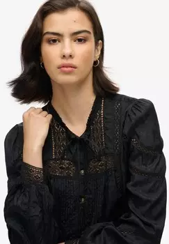 Блуза LONG-SLEEVED Superdry, черный