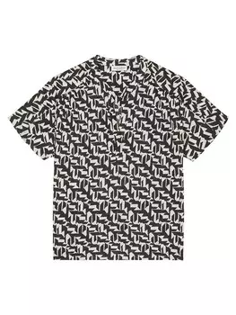 Блуза Marc O'Polo, черный/белый