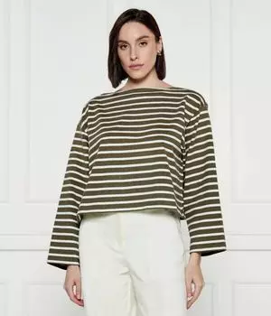 Блуза матроска Oversize fit Polo Ralph Lauren, хаки