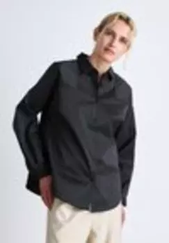 Блуза на пуговицах Dkny, черный