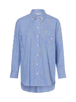 Блуза NMPH Bluse NUHailey, цвет blau wei