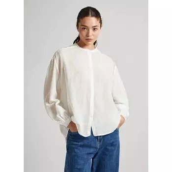 Блуза Pepe Jeans Petra Long, белый