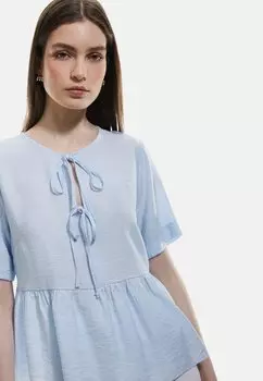 Блуза PEPLUM Koton, синий