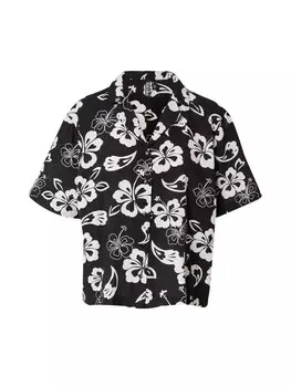 Блуза Pieces ALOHA, черный
