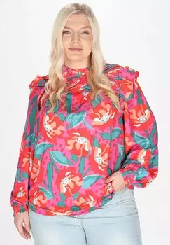 Блуза PLUS SIZE IZIA, светло-розовый