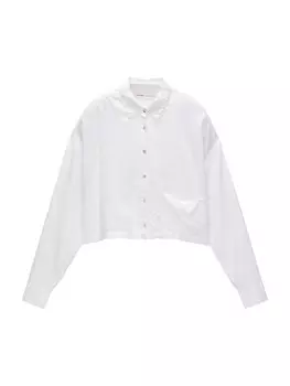 Блуза Pull&Bear, белый