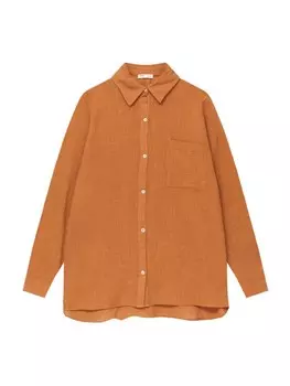 Блуза Pull&Bear, цвет Cognac