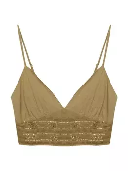 Блуза Pull&Bear, хаки