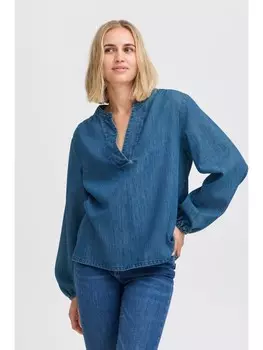 Блуза PULZ Jeans, синий