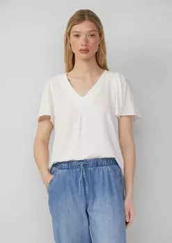 Блуза QS, экрю