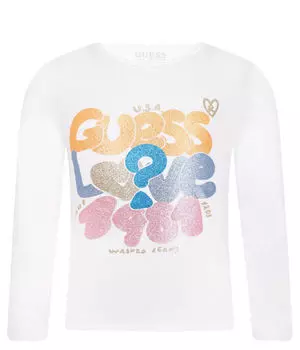 Блуза Regular fit Guess, белый
