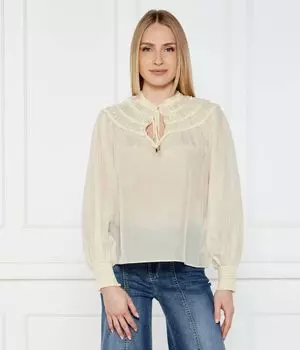 Блуза Regular fit Liu Jo, бежевый