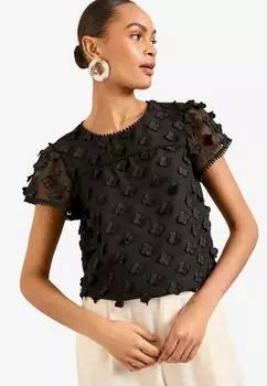 Блуза REGULAR FIT Love & Roses, черный