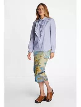 Блуза Rich & Royal, цвет blau/wei