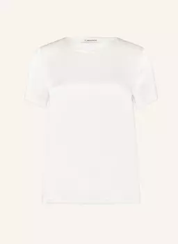Блуза-Рубашка Rebecca из атласа S Max Mara, экрю