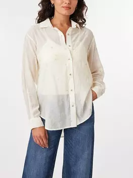 Блуза Scotch & Soda Bluse, кремовый